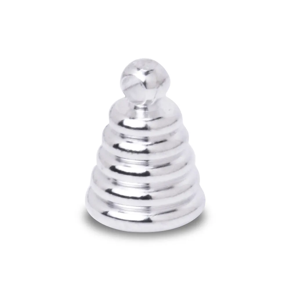 11mm Silver Brass bottle loop fit fot Glass Bottle Glass Cap Buckle 10pcs