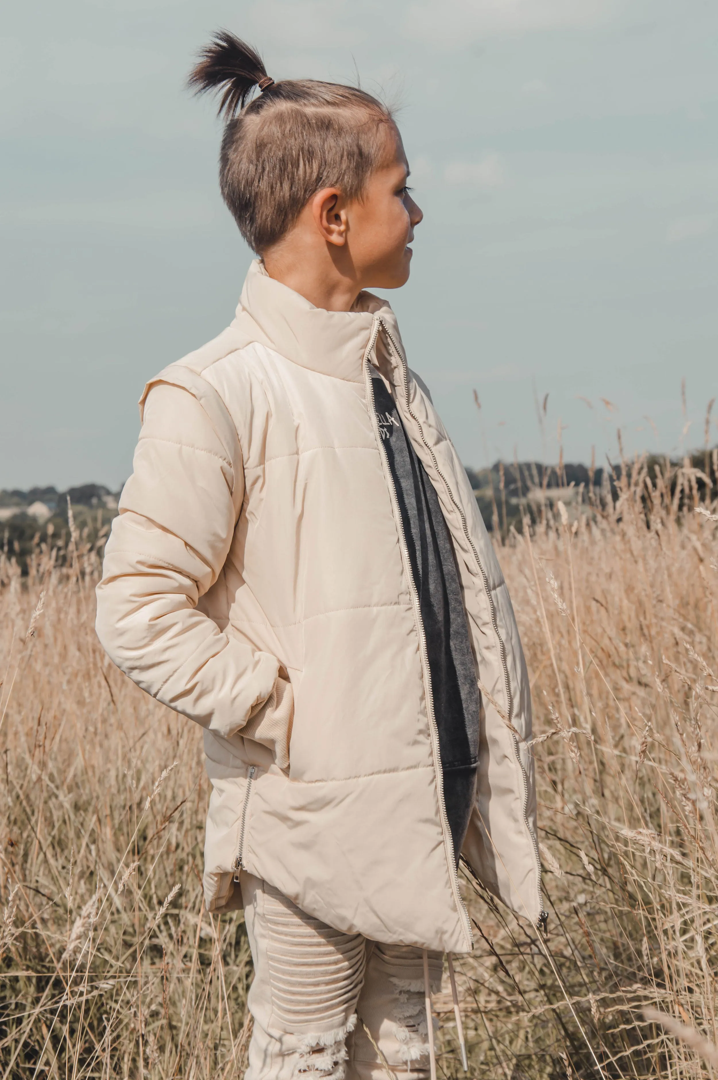 2 IN 1 PUFFA GILET