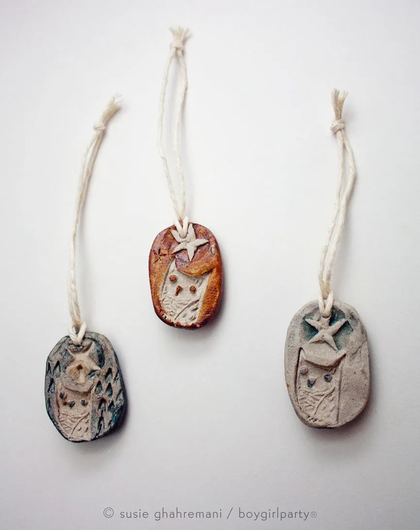 2023 Handmade Ceramic Ornaments by Susie Ghahremani / boygirlparty ®
