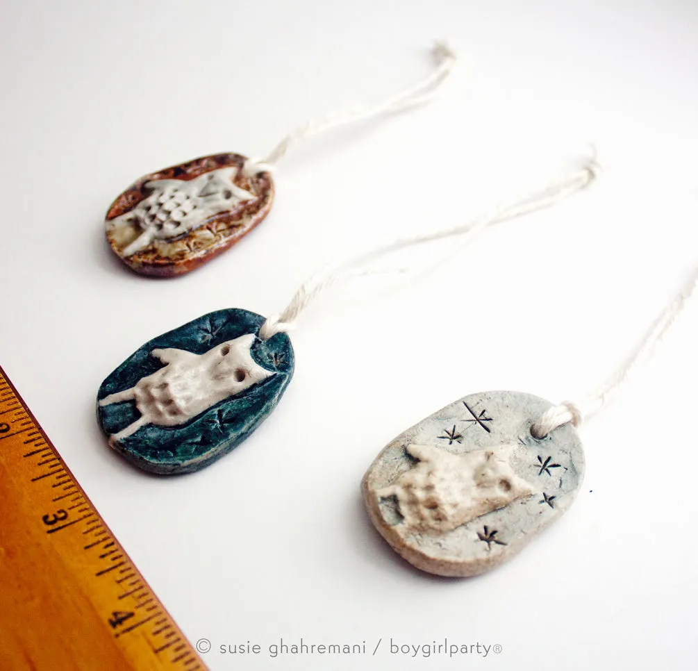 2023 Handmade Ceramic Ornaments by Susie Ghahremani / boygirlparty ®