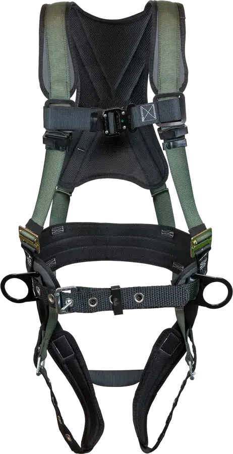 22850B Stratos Full Body Harness with Air-Mesh Comfort Shoulder, Back & Leg Pads