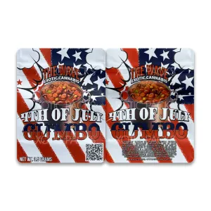 4th of July Gumbo Mylar Bag 3.5 Grams