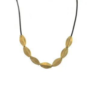 A Gold Fish Bead Necklace