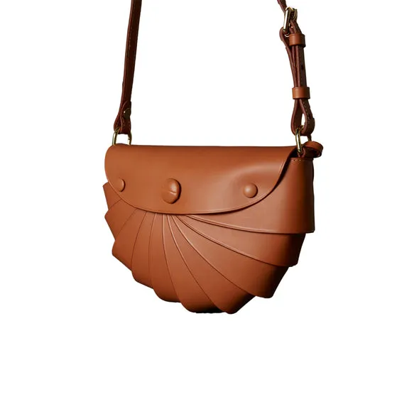 ADINA LEATHER PURSE - GOLDEN