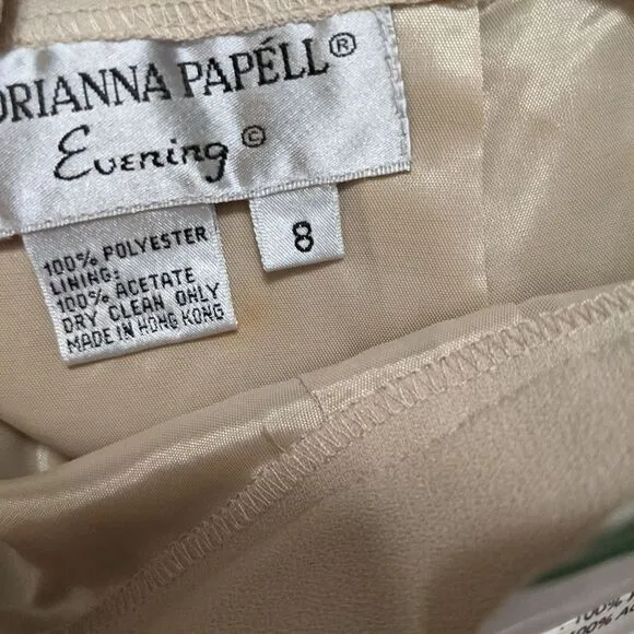 Adrianna Papell sill skirt 8