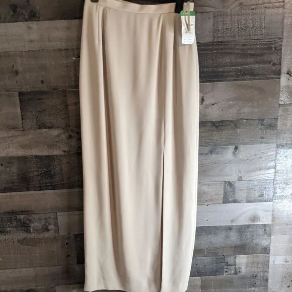 Adrianna Papell sill skirt 8