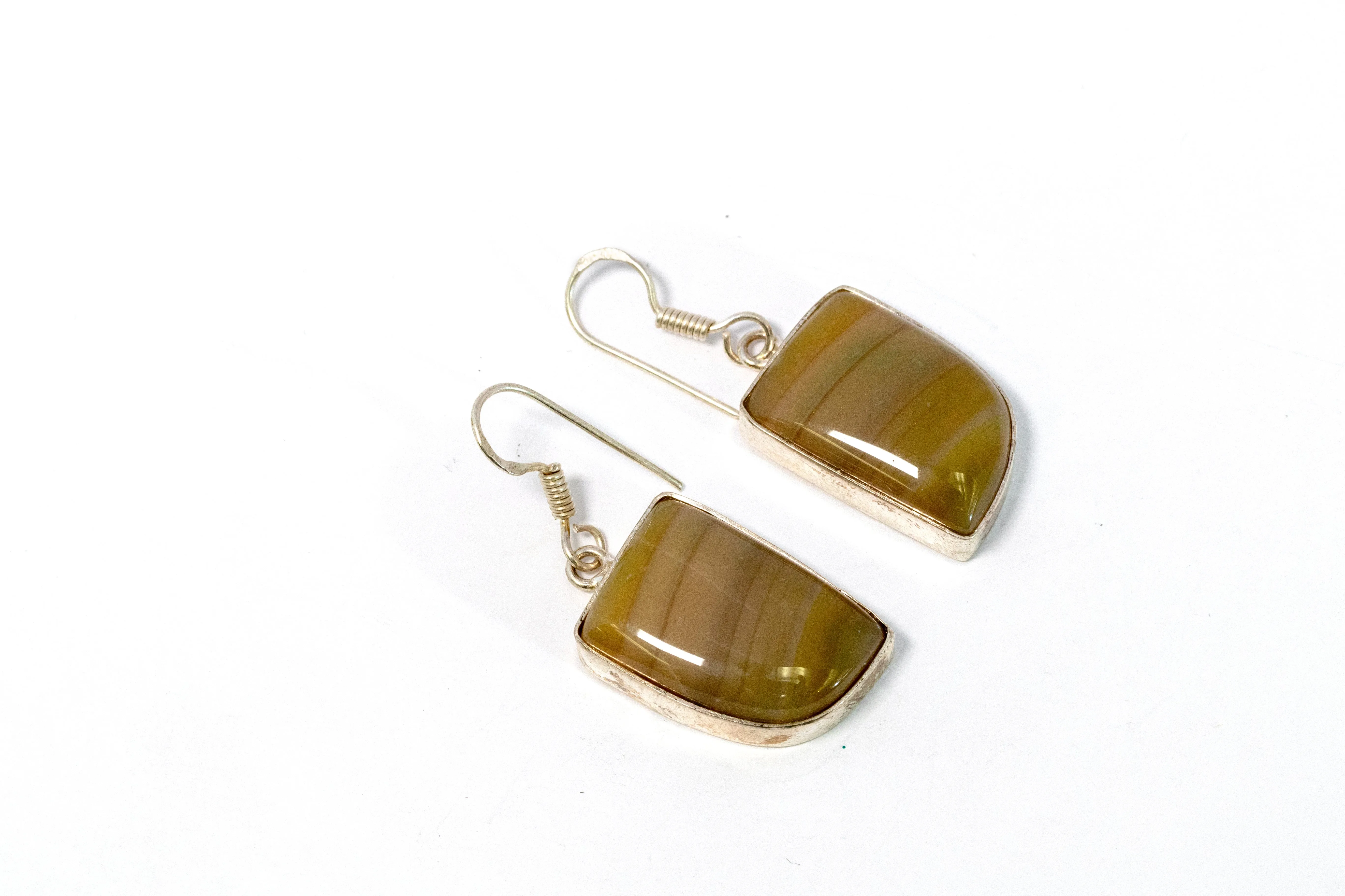 Agate Dangle Earrings