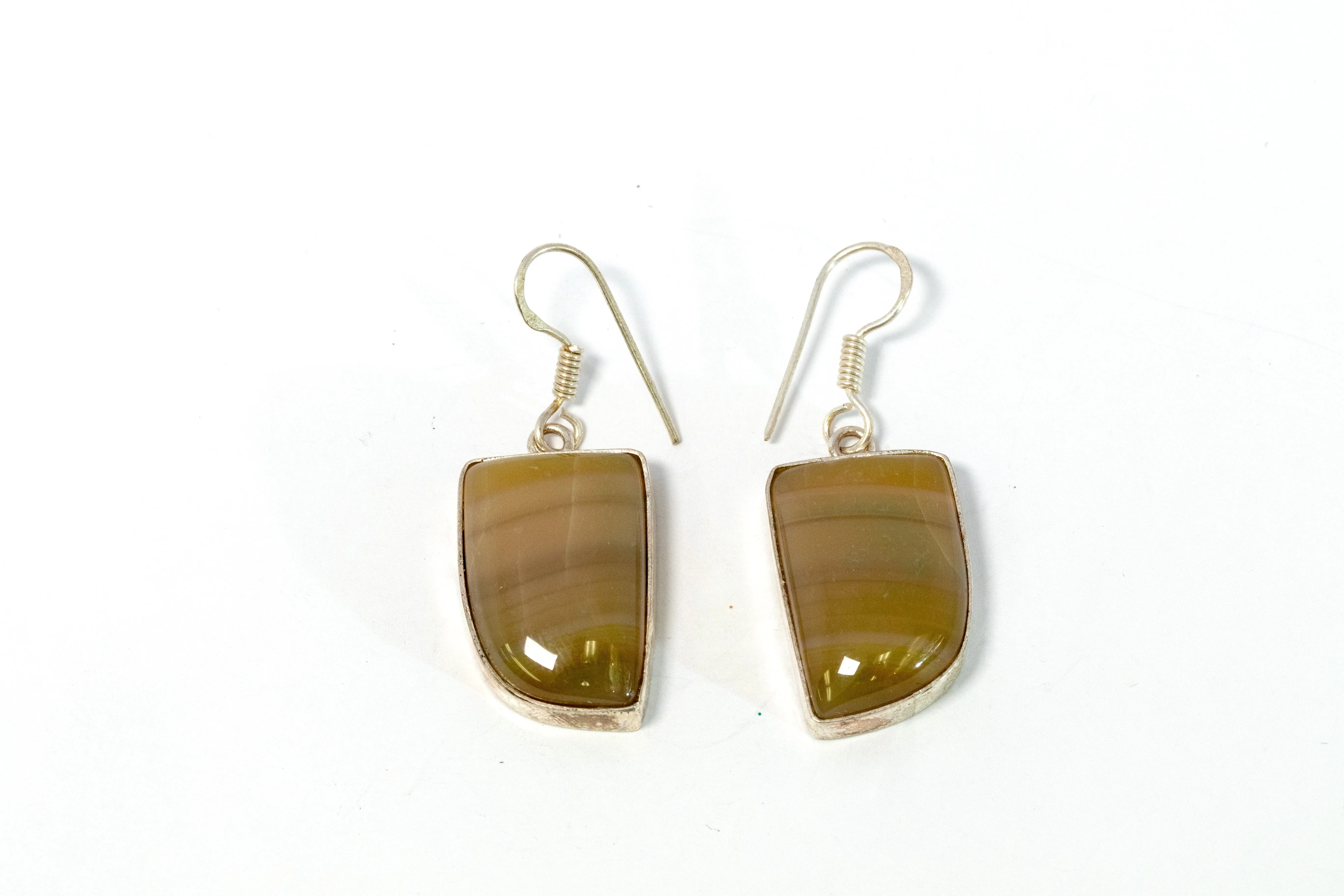 Agate Dangle Earrings