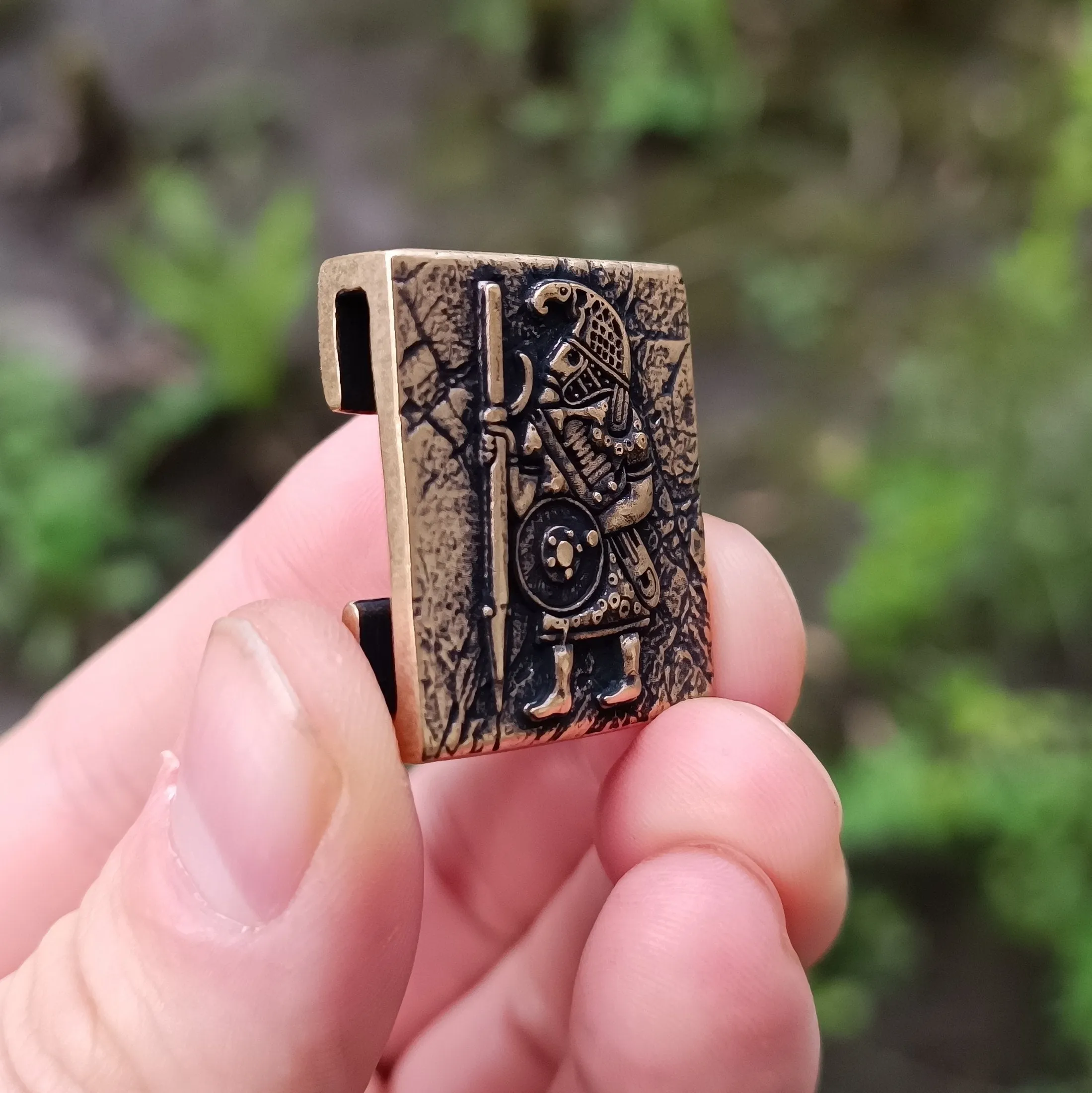 Ancient viking warrior molle clip