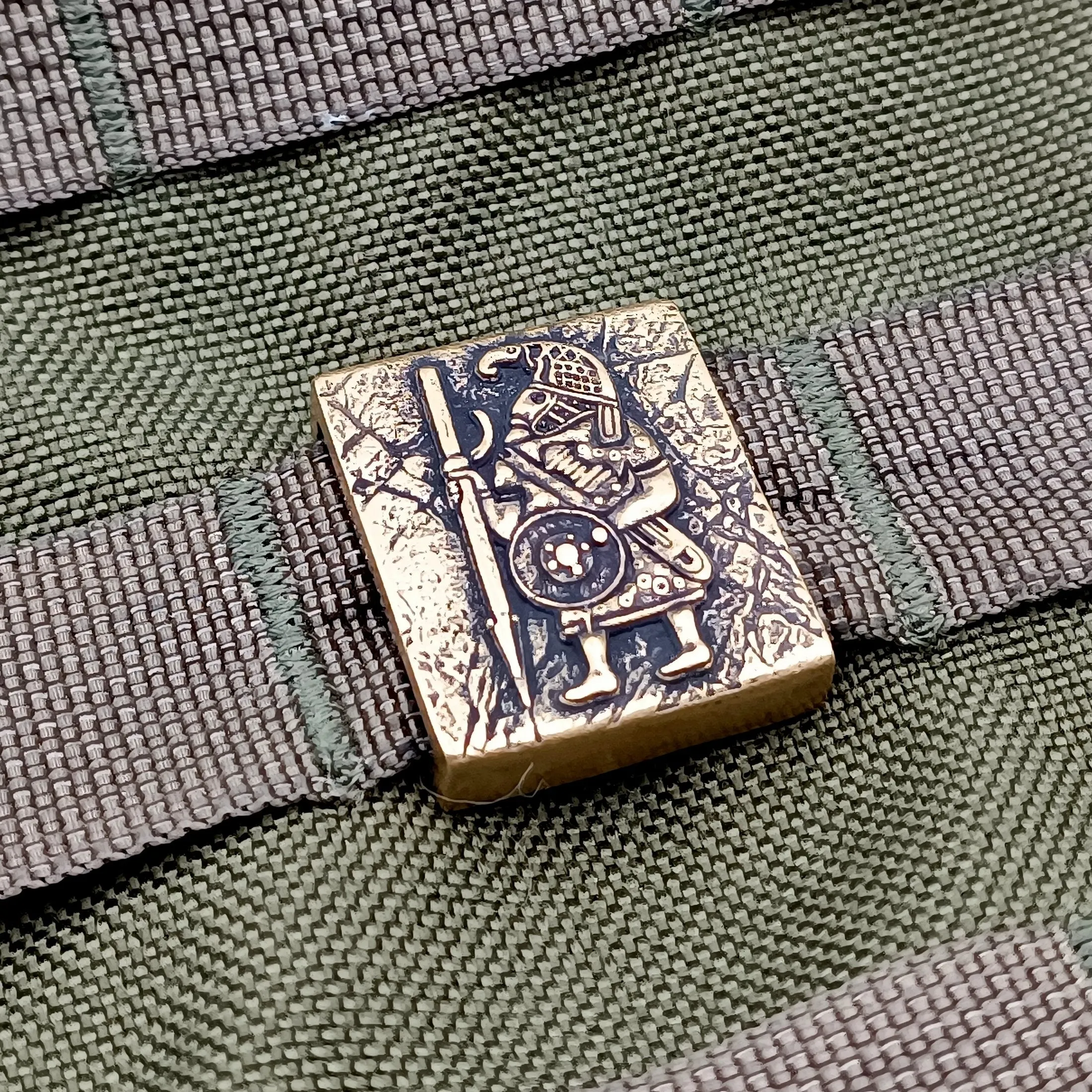 Ancient viking warrior molle clip