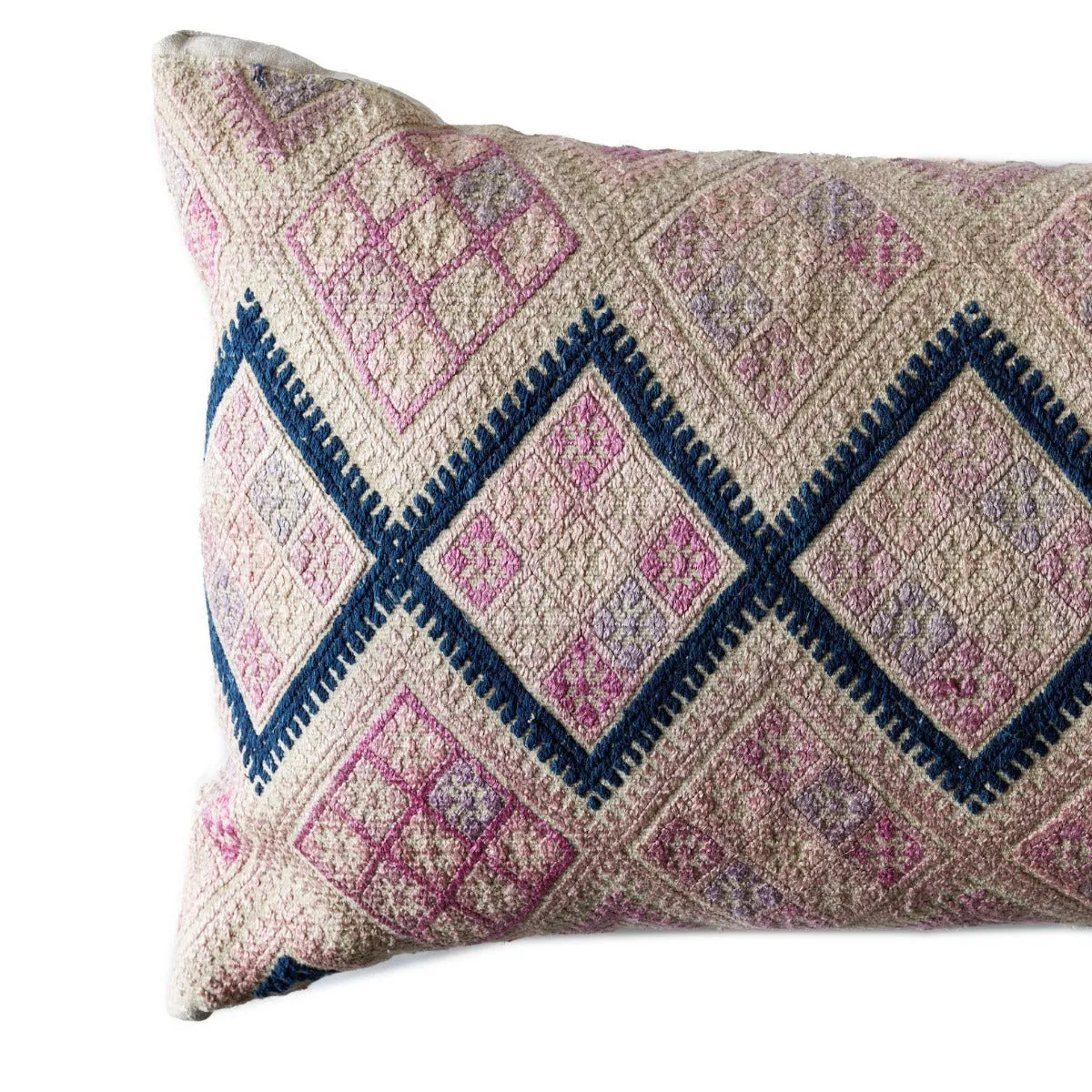 Antique Moroccan Silk Embroidery (#M042922  | 16 x 42")