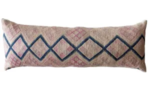 Antique Moroccan Silk Embroidery (#M042922  | 16 x 42")