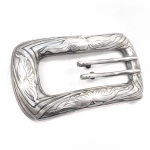 Art Nouveau Sterling Buckle Brooch