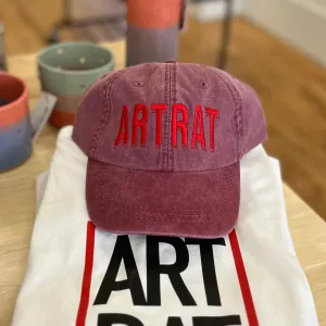 ArtRat Baseball Cap - Burgundy