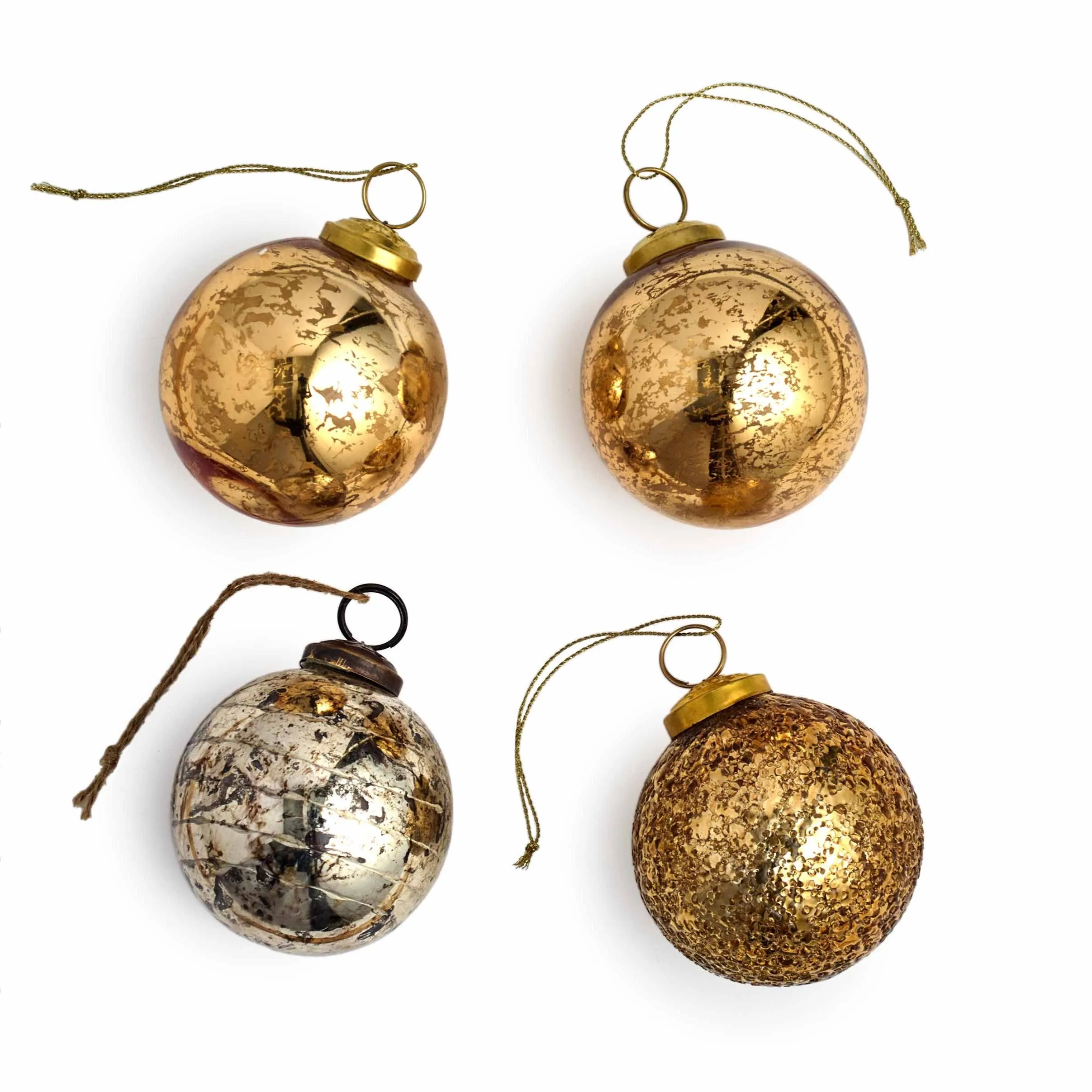 AUBAN ORNAMENT (set of 4)