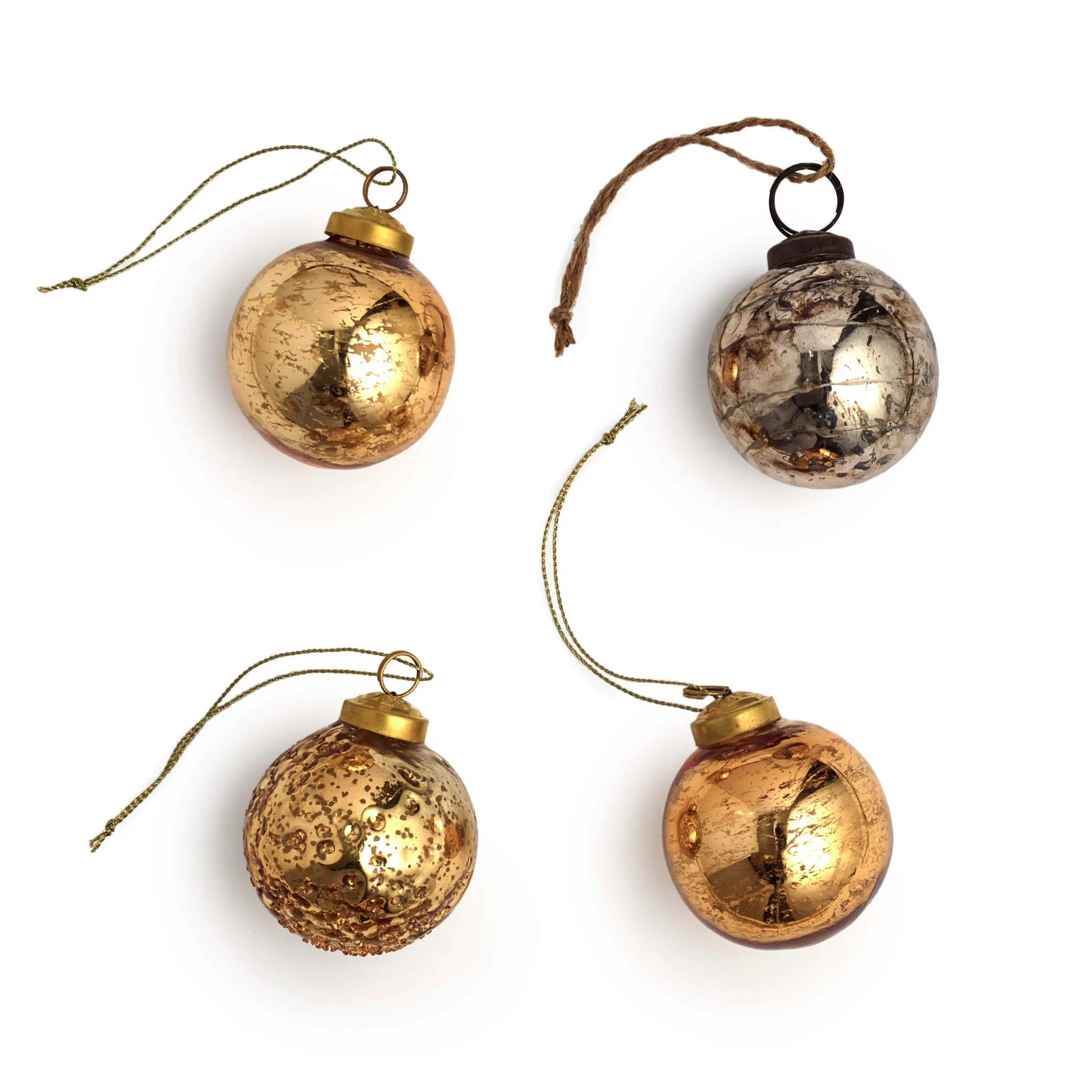 AUBAN ORNAMENT (set of 4)