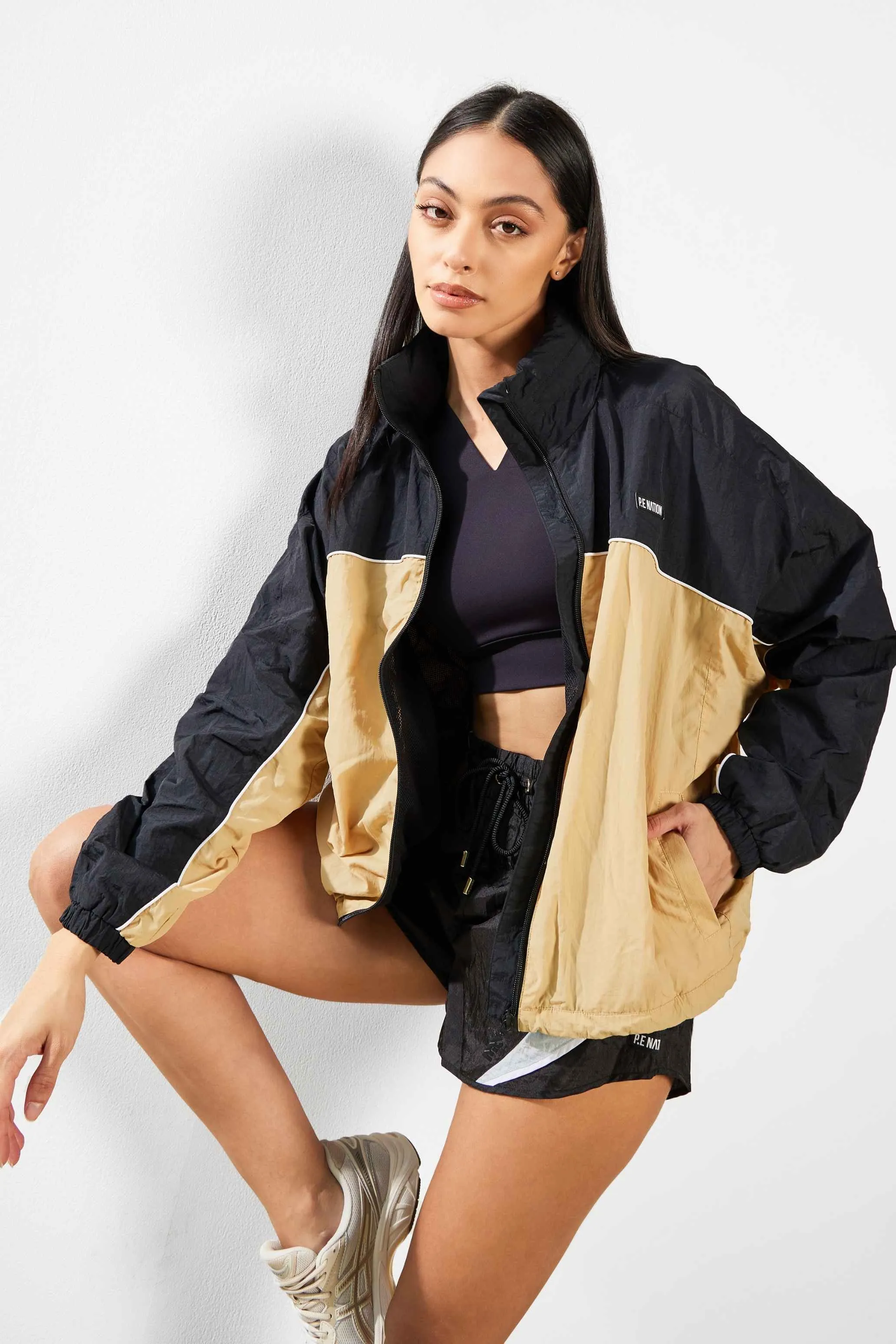 Augusta Jacket Black in Recycled Nylon