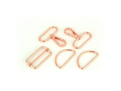 Basic Hardware Set 1.5" Rose Gold --- Sallie Tomato