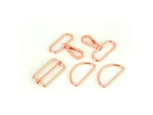 Basic Hardware Set 1.5" Rose Gold --- Sallie Tomato