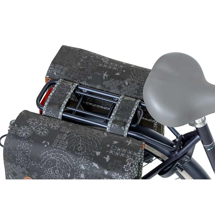 Basil Bohème Double Rear Pannier with Universal Bridge System