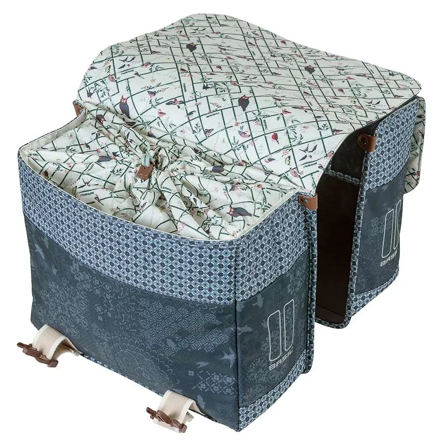 Basil Bohème Double Rear Pannier with Universal Bridge System