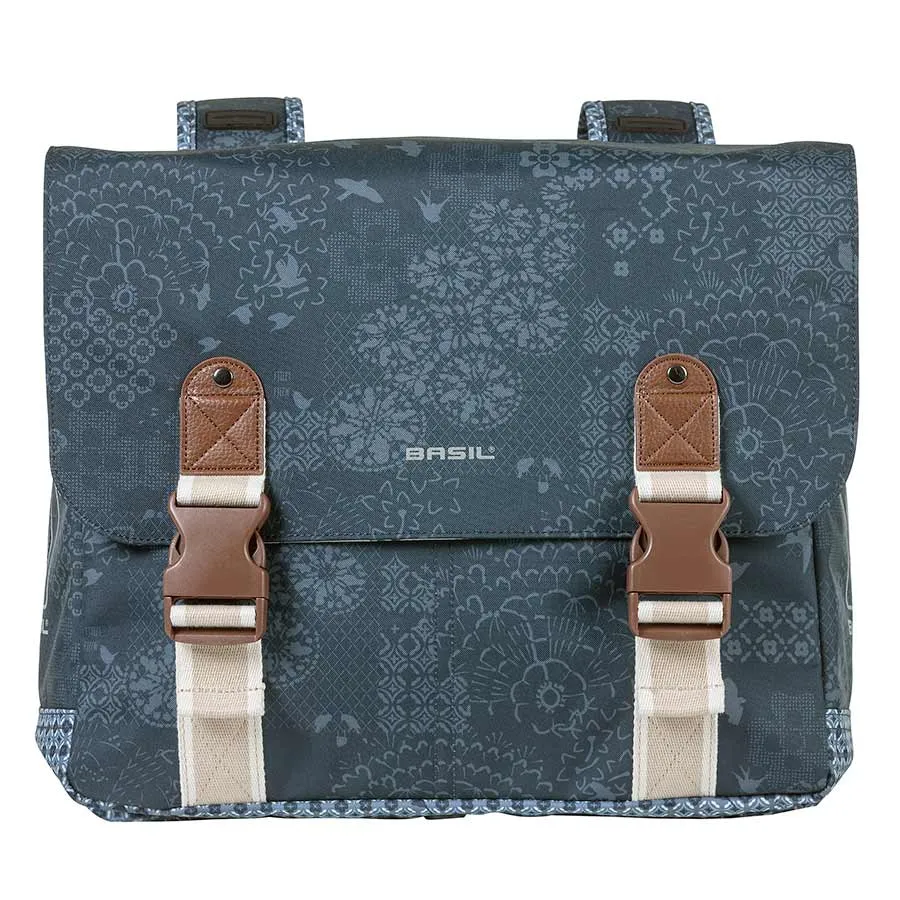 Basil Bohème Double Rear Pannier with Universal Bridge System