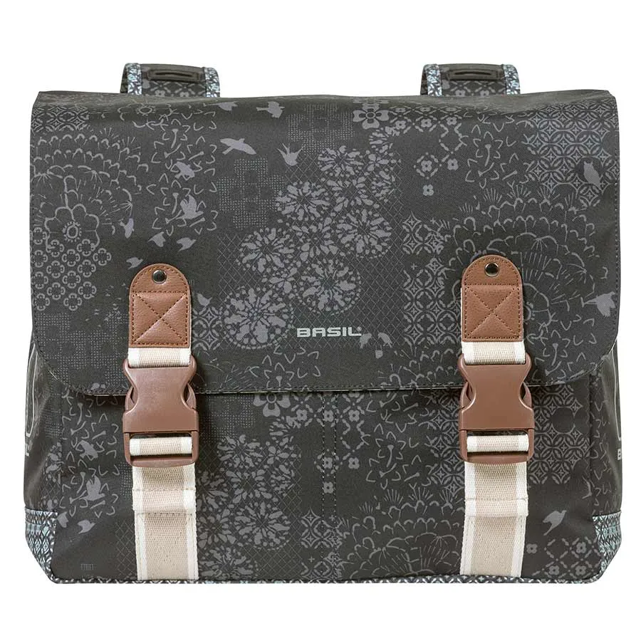 Basil Bohème Double Rear Pannier with Universal Bridge System