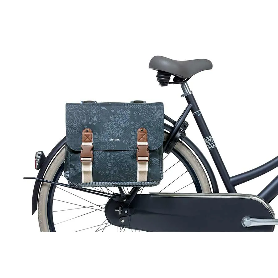 Basil Bohème Double Rear Pannier with Universal Bridge System