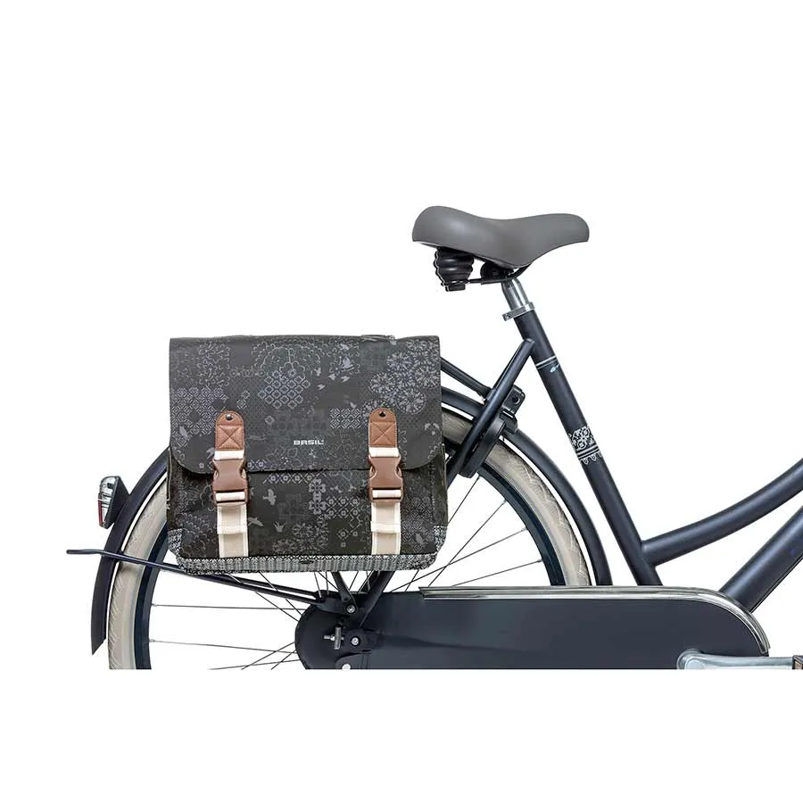 Basil Bohème Double Rear Pannier with Universal Bridge System