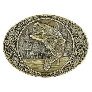 Bass Fishing Belt Buckle