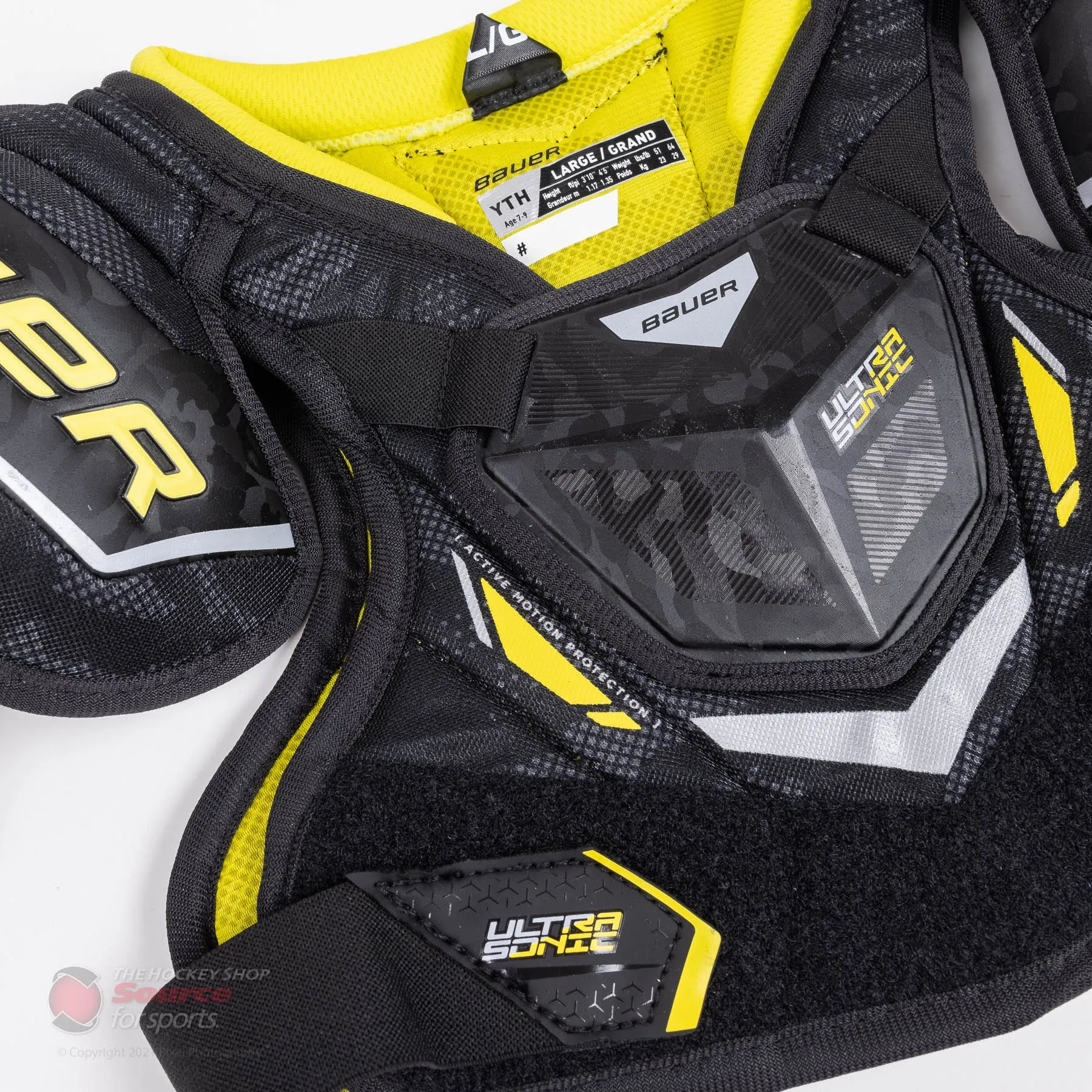 Bauer Supreme UltraSonic Youth Hockey Shoulder Pads