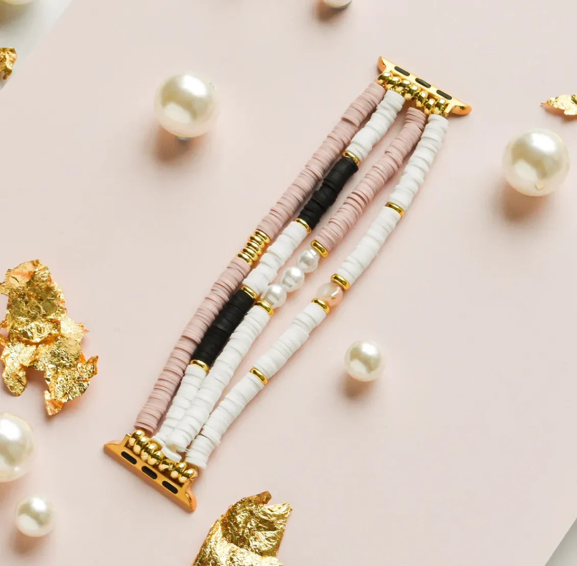 BEADED APPLE WATCH STRAP