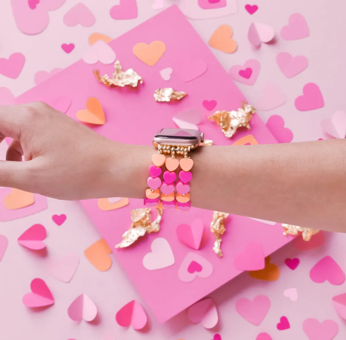 BEADED APPLE WATCH STRAP