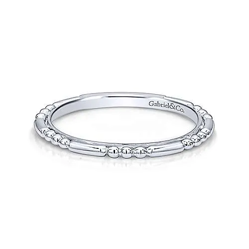 Beaded Stackable Ring