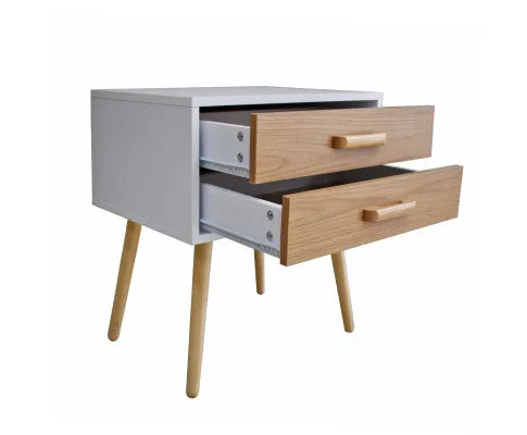 Bedside Table Bronte Drawers Nightstand Unit Cabinet Storage