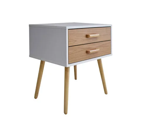 Bedside Table Bronte Drawers Nightstand Unit Cabinet Storage