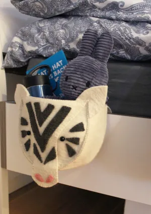 Bedtime Pouch - Zebra Mask Head