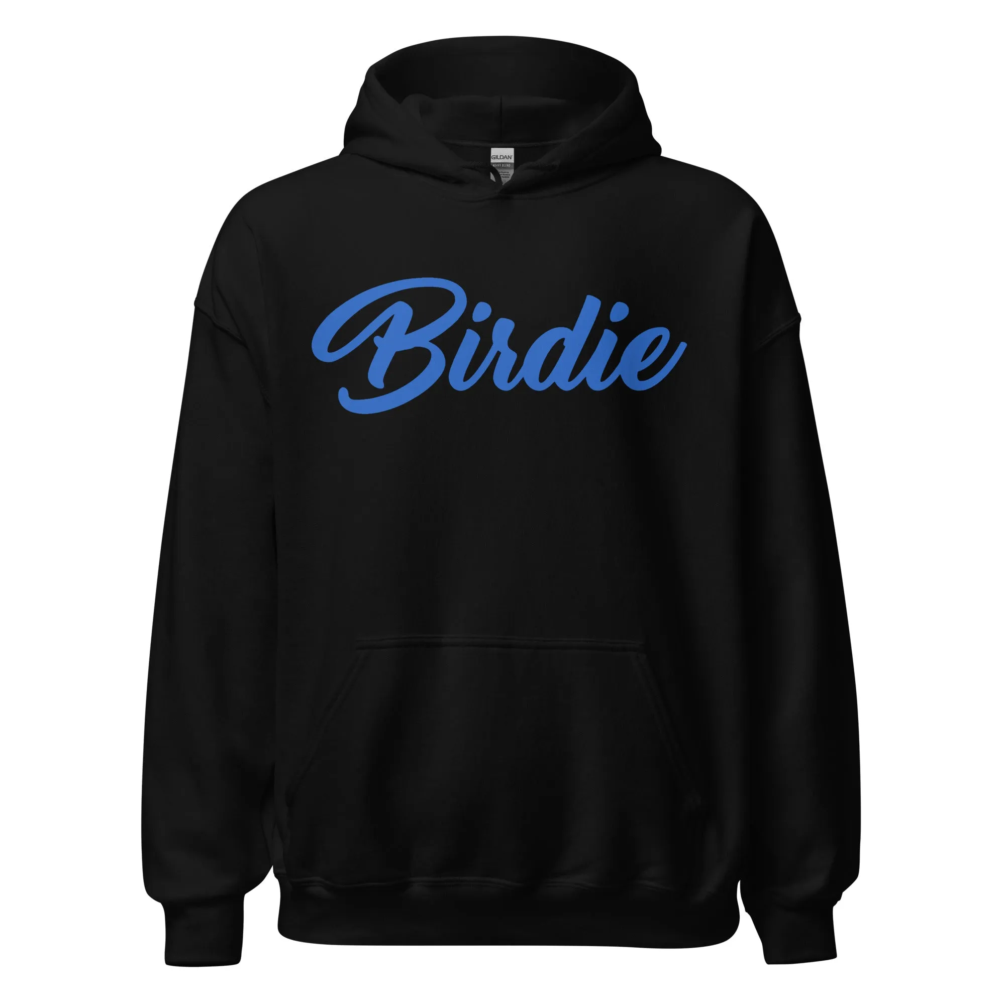 Birdie Hoodie - Blue Lettering