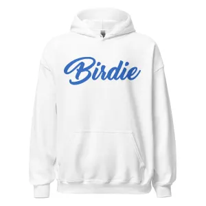 Birdie Hoodie - Blue Lettering