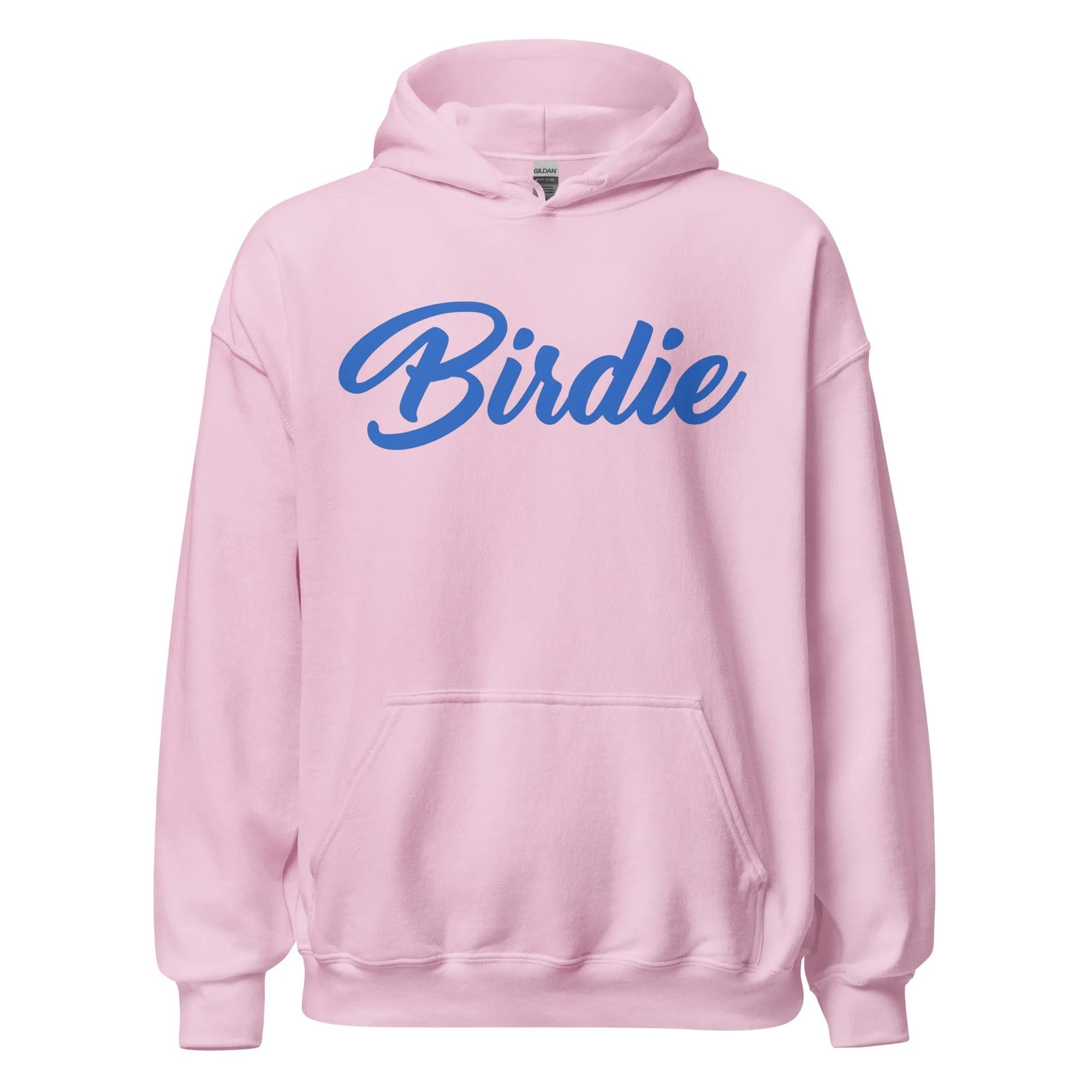 Birdie Hoodie - Blue Lettering