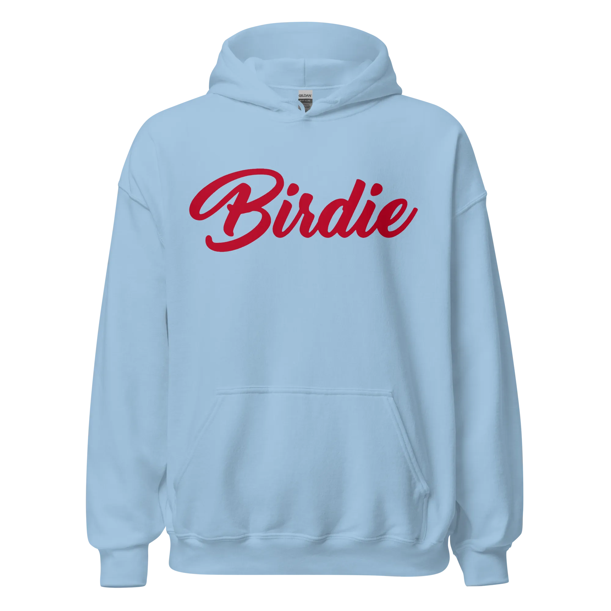 Birdie Hoodie - Red Lettering
