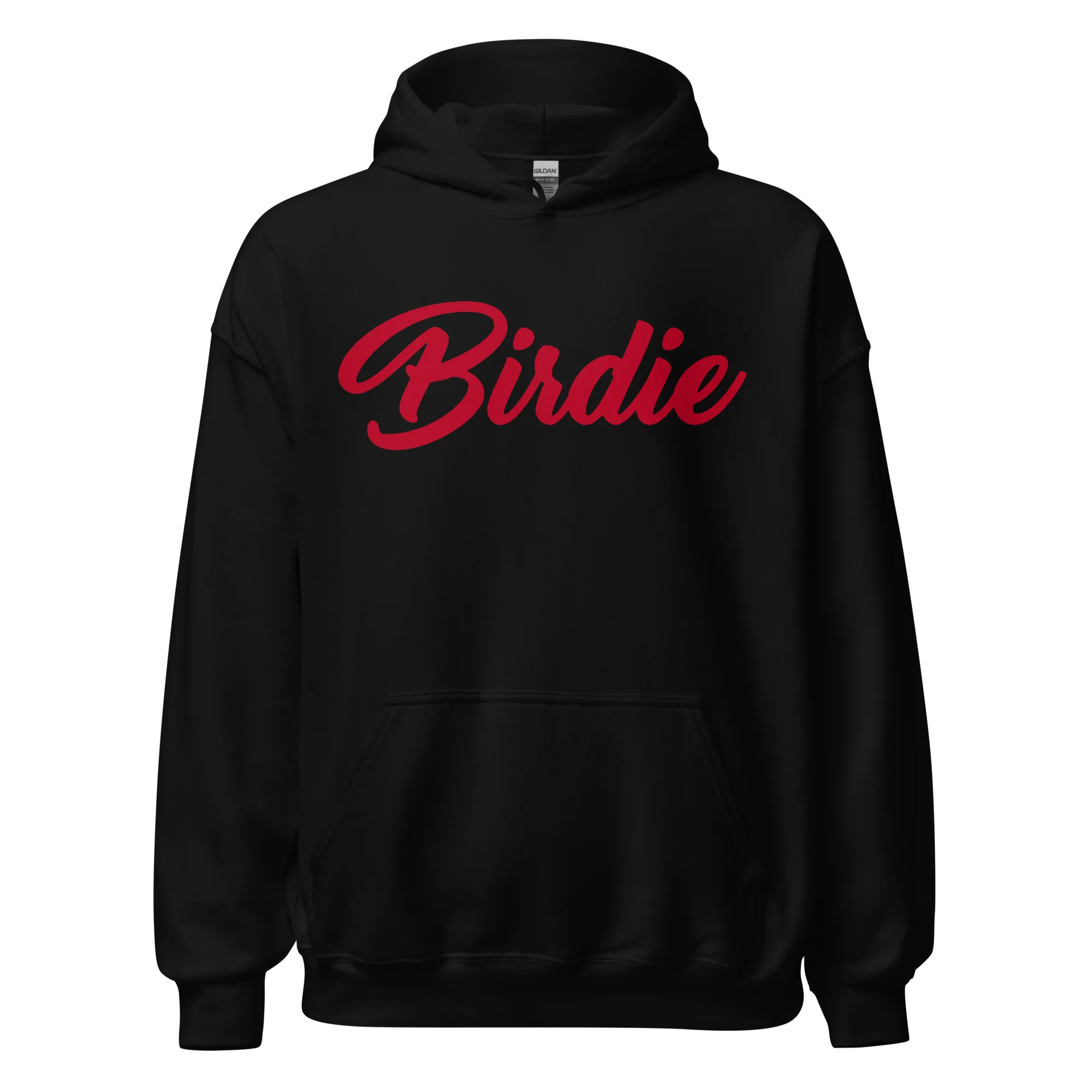 Birdie Hoodie - Red Lettering