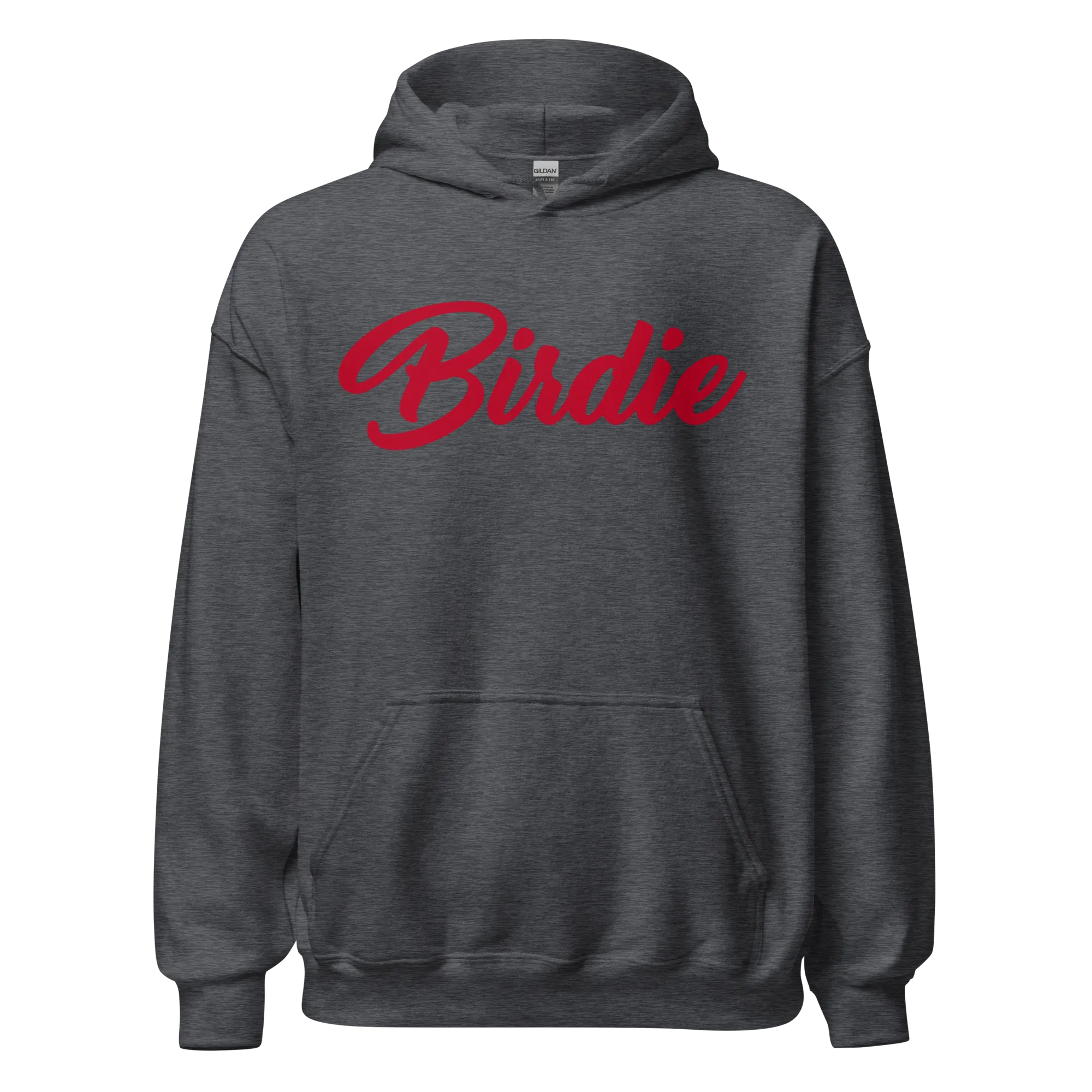 Birdie Hoodie - Red Lettering