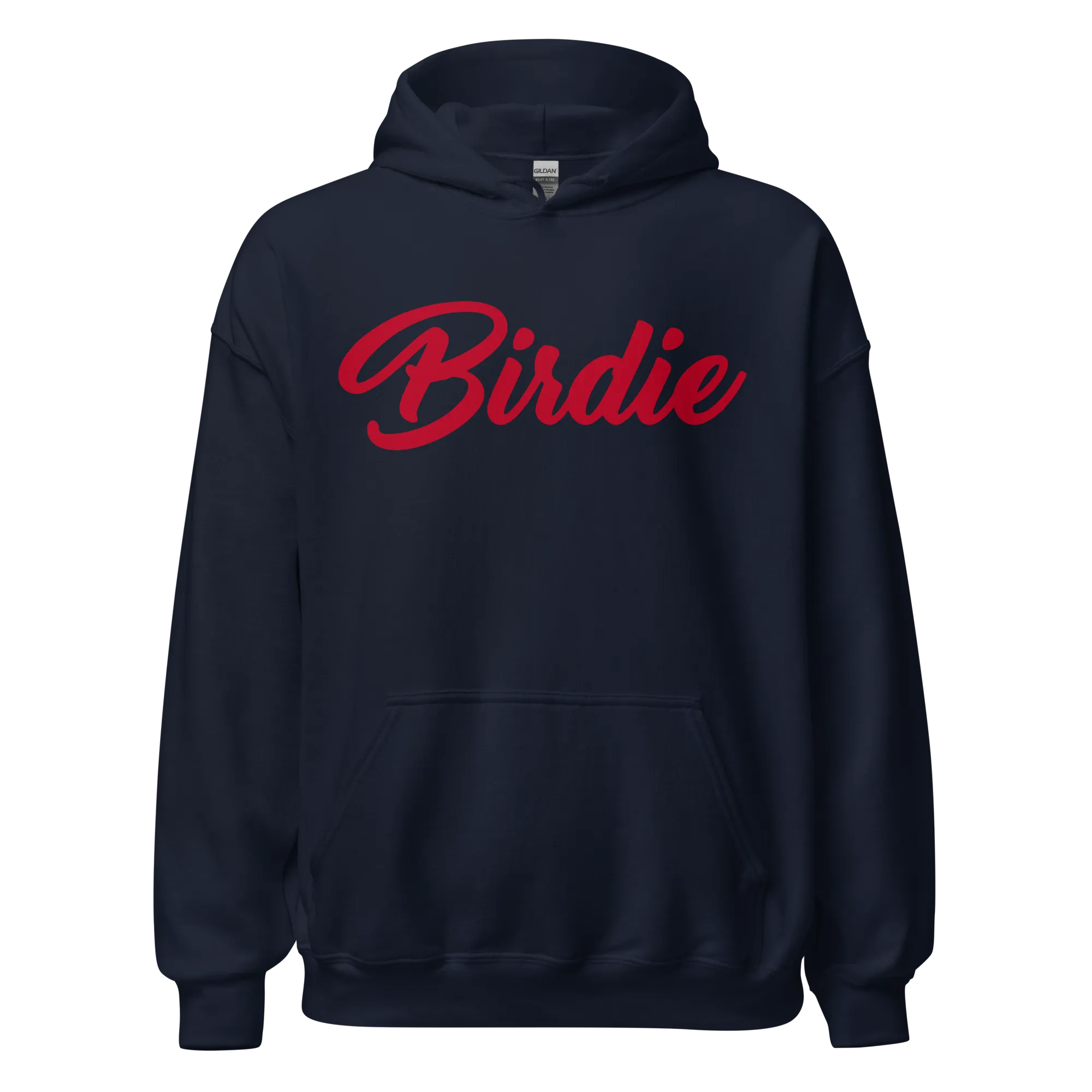 Birdie Hoodie - Red Lettering