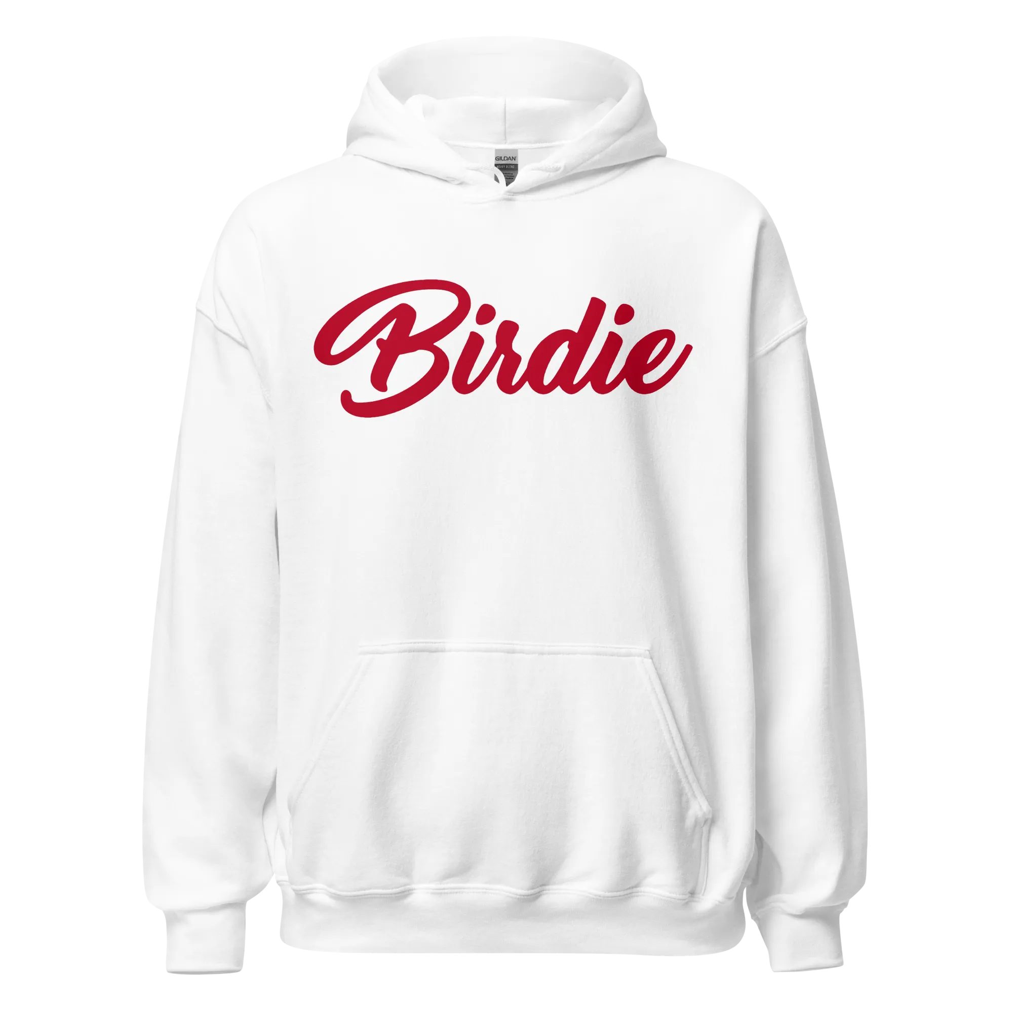 Birdie Hoodie - Red Lettering