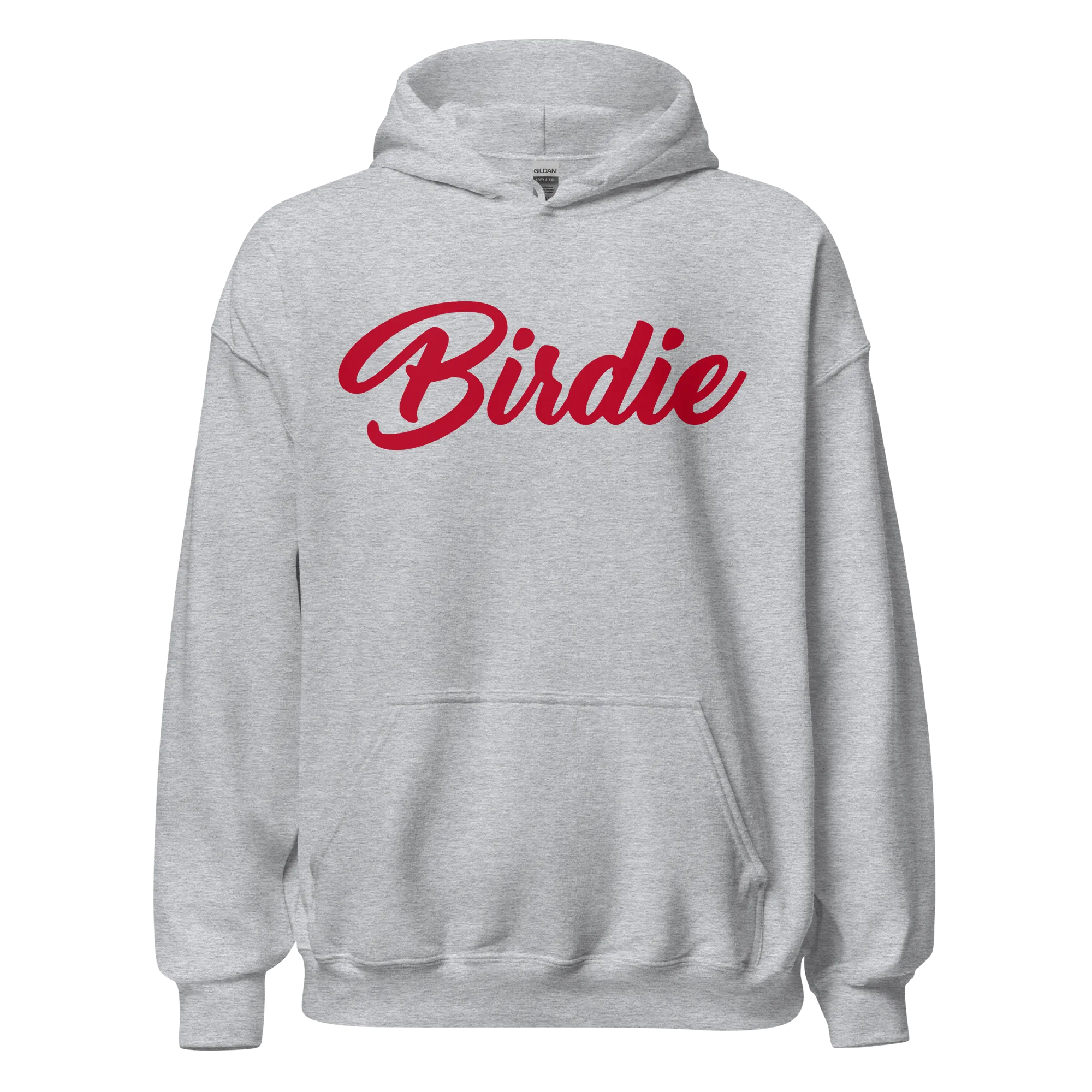 Birdie Hoodie - Red Lettering