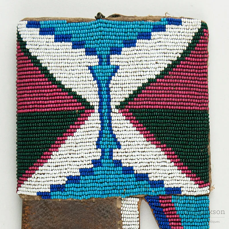 Blackfoot Beaded Knife Sheath
