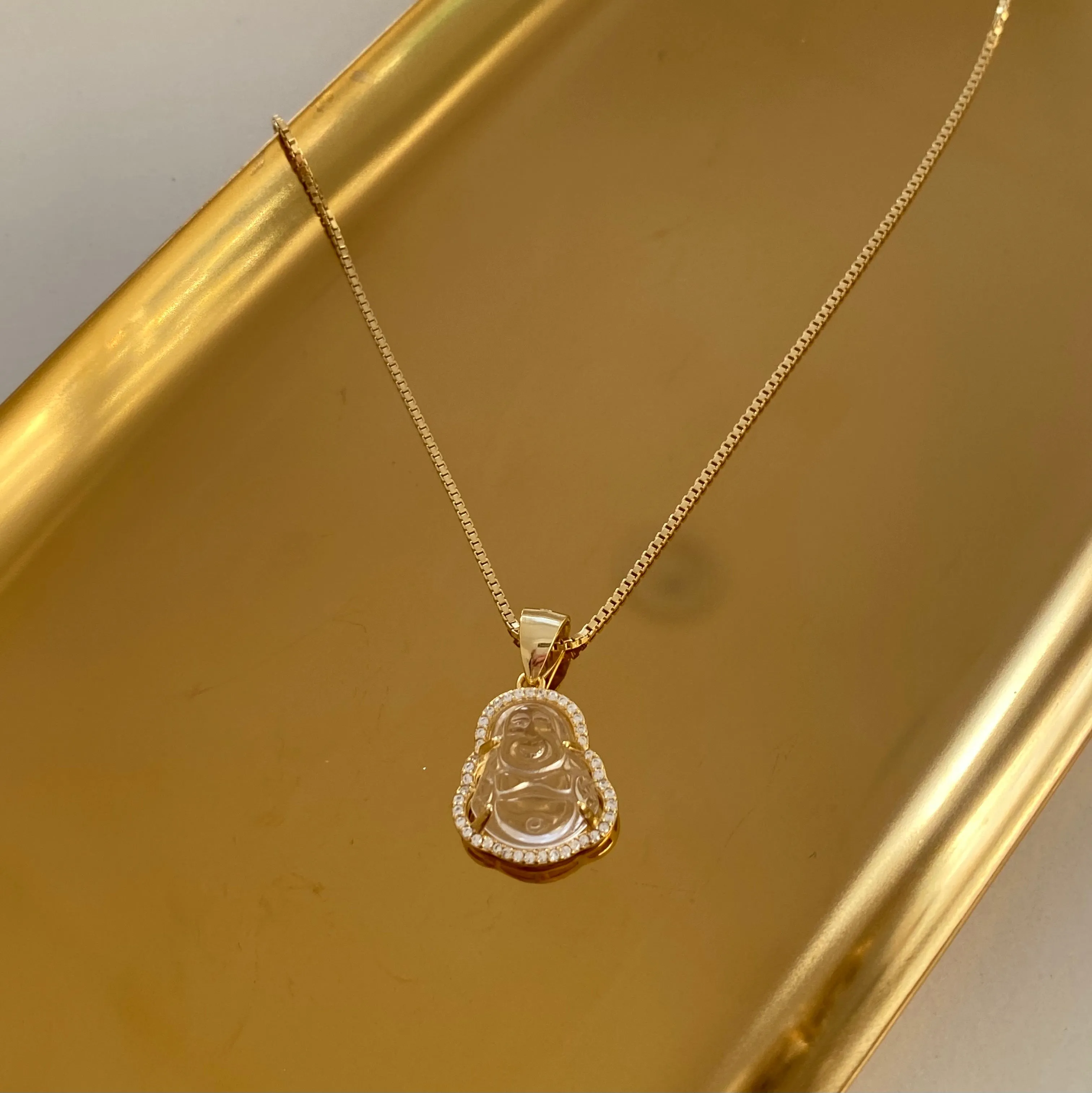 Bling Buddha Necklace