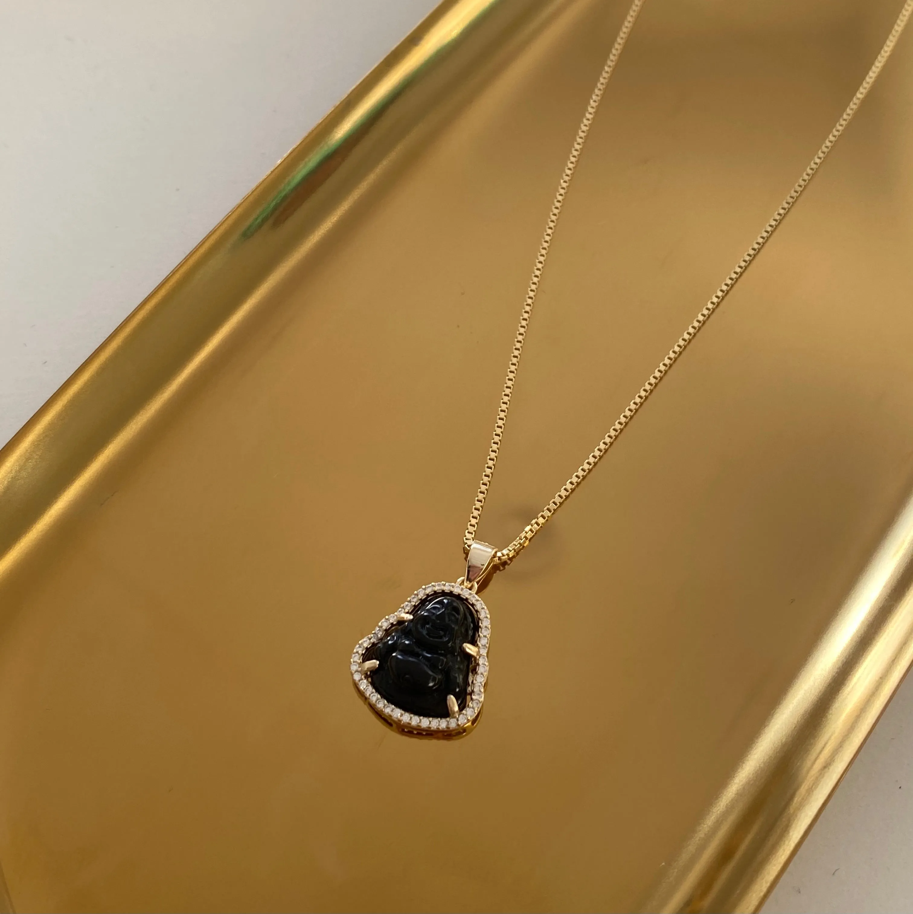Bling Buddha Necklace