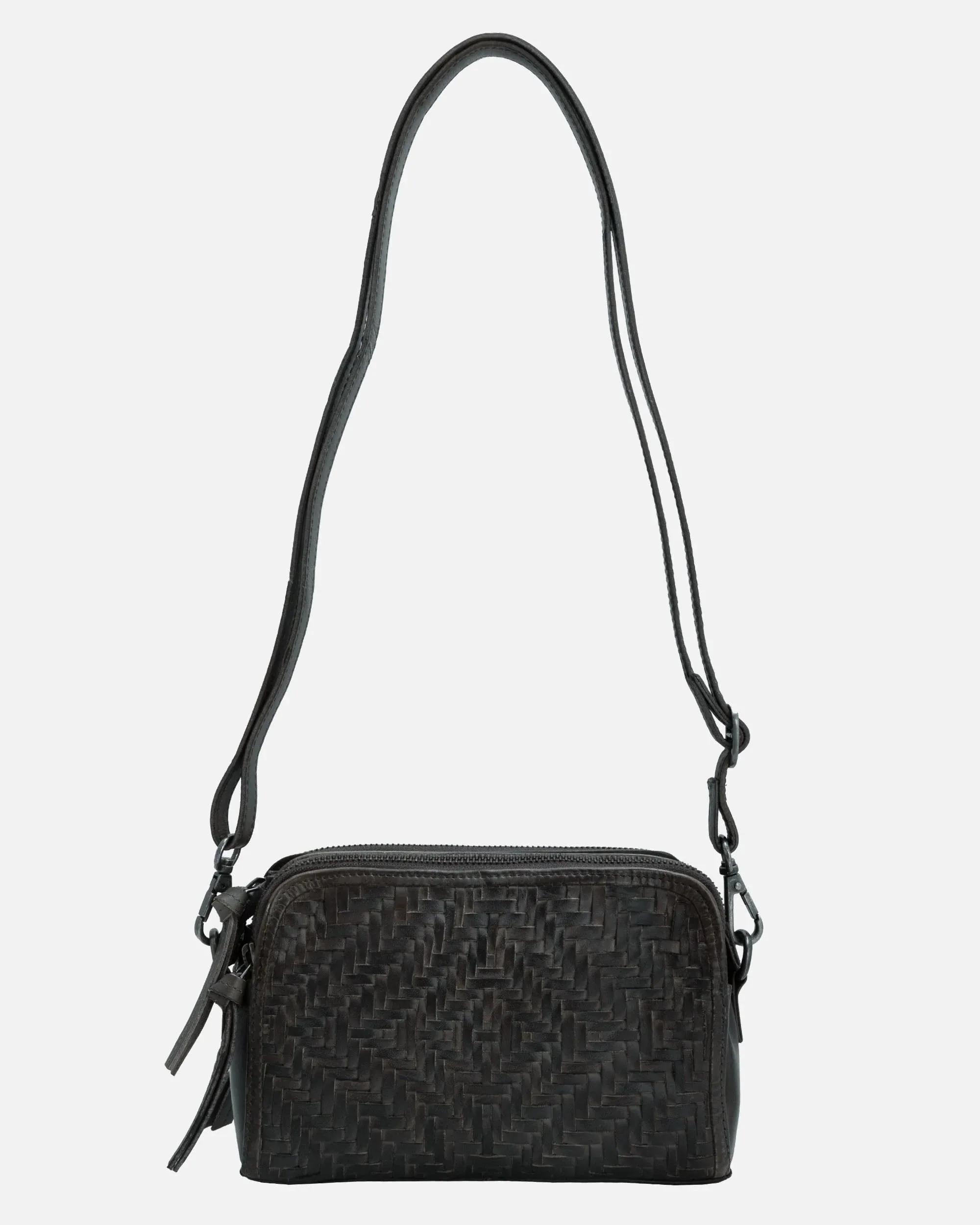 Blomsma | Vintage Leather Crossbody Bag